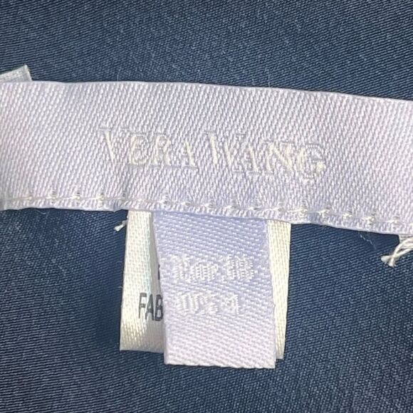 Vera Wang Womens tulle Sleeveless Sheath Midi Dress Size 4 - Picture 4 of 7